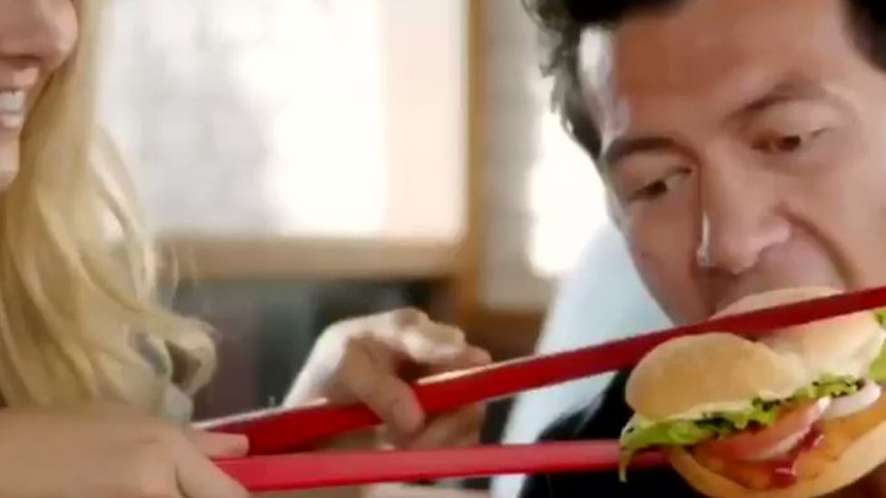 Burger King remove 'racist' chopsticks ad - BBC News