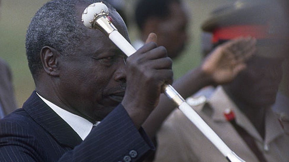 Daniel arap Moi in 1989