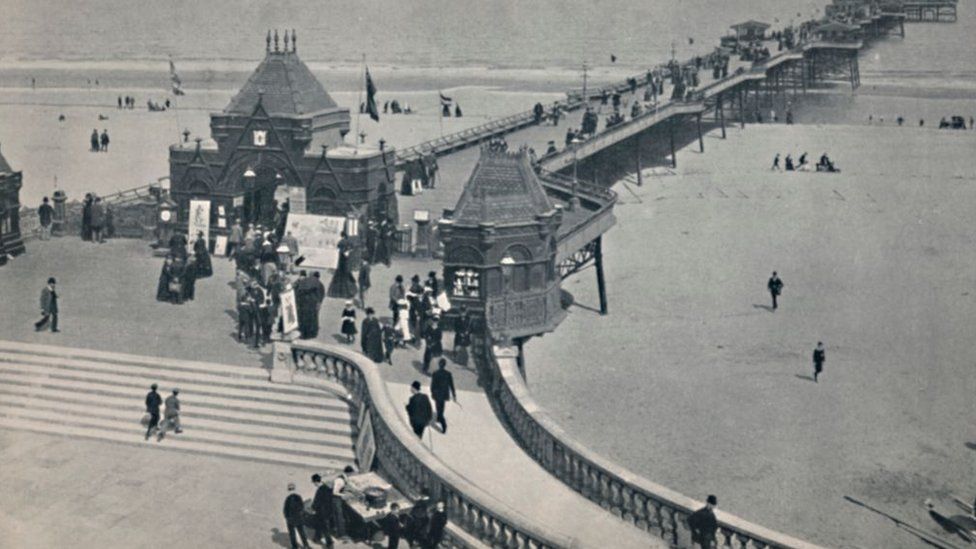 Skegness Pier in 1895