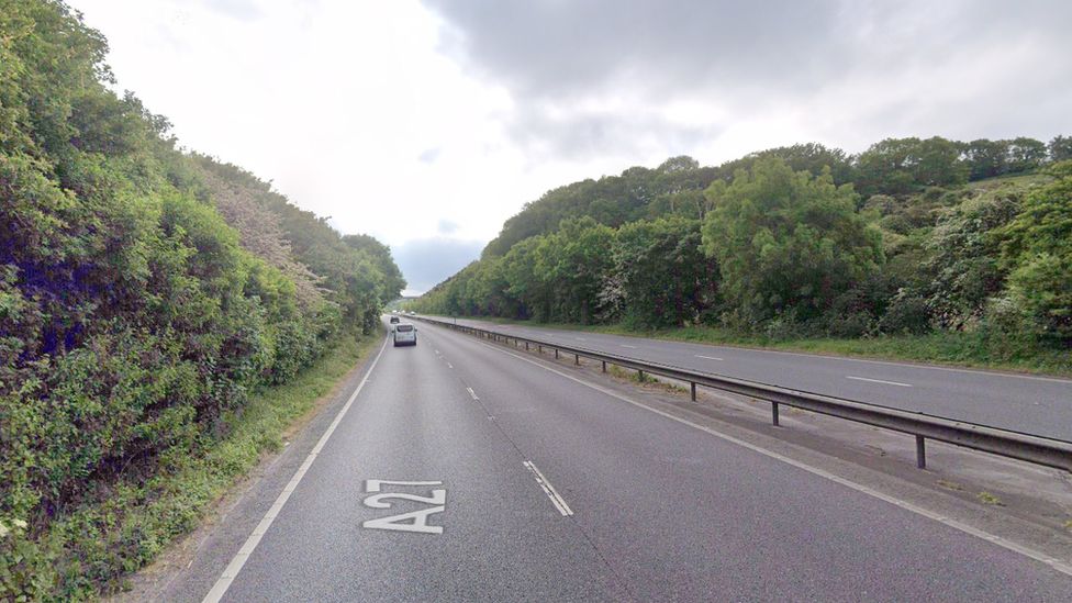 East Sussex Section of A27 to be closed for entire weekend BBC News