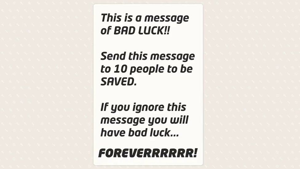 Chain messages: Where did they come from and are they real? - BBC Newsround