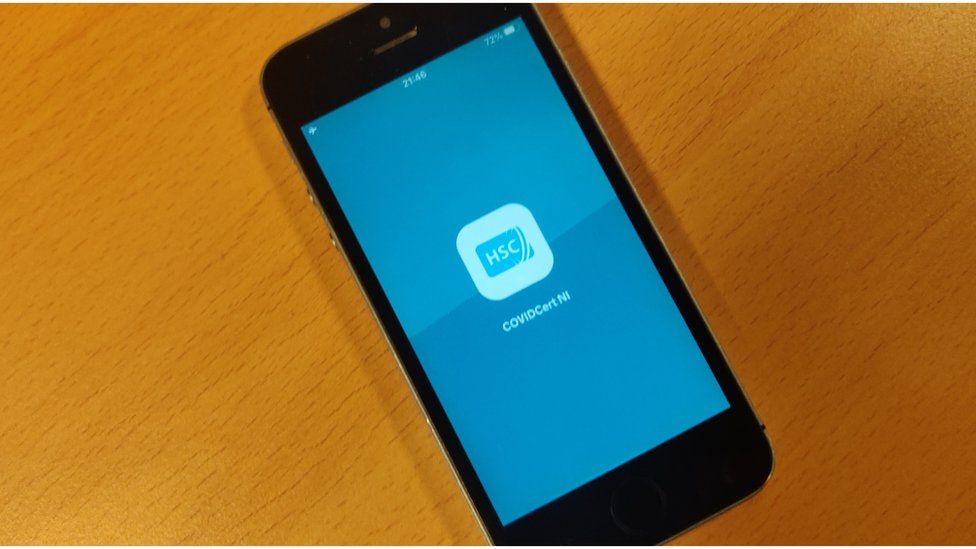 Covid Passports Domestic Covid Passport App Launched In Ni Bbc News