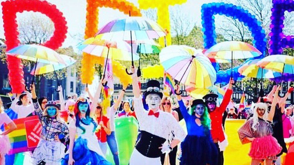 Wow Dancers at Swansea Pride