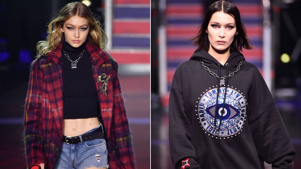 Had sfærisk Bevis In pictures: Tommy Hilfiger and Gigi Hadid's Rock Circus - BBC News