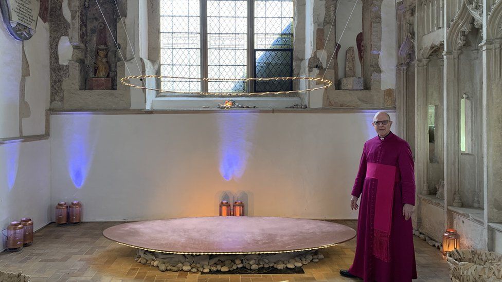 Shrine at Kersey Church