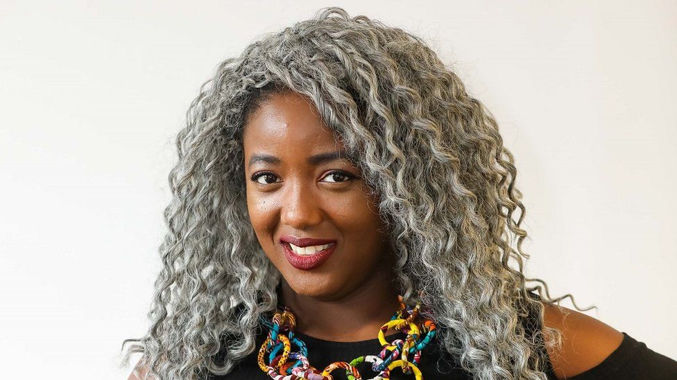 Anne-Marie Imafidon, who has a master's degree from the University of Oxford