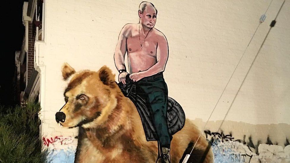 President Vladimir Putin by Mark Wells