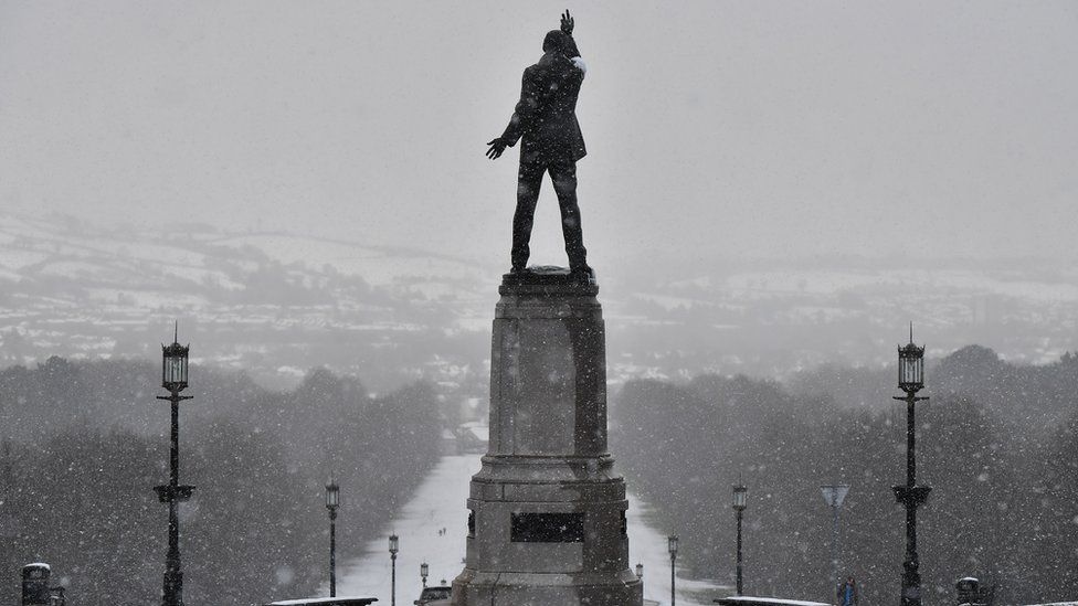 Stormont in winter