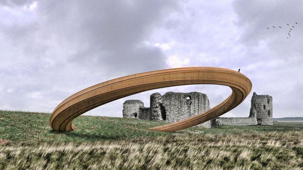 Artist impression of the Iron Ring Design