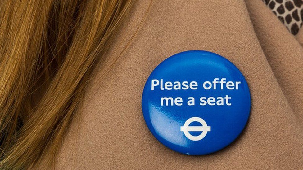 Please off me a seat badge