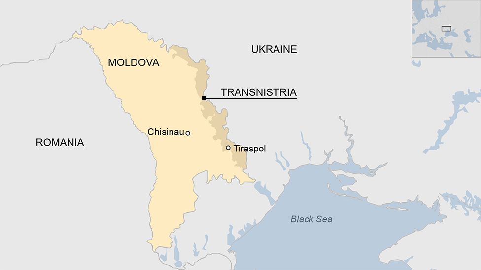 Transnistria map