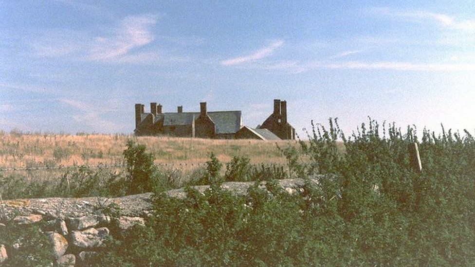 Sker House, pictured in 1998