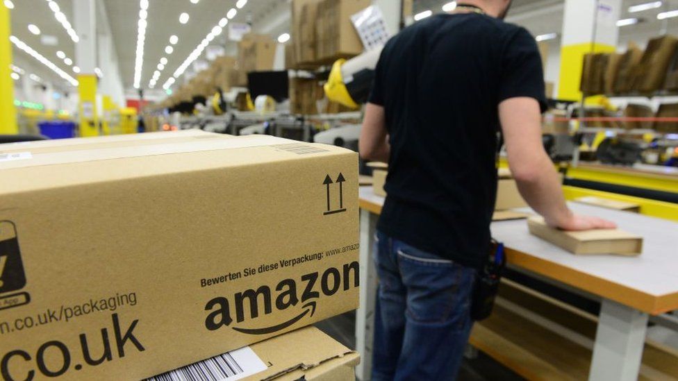Amazon warehouse in Germany
