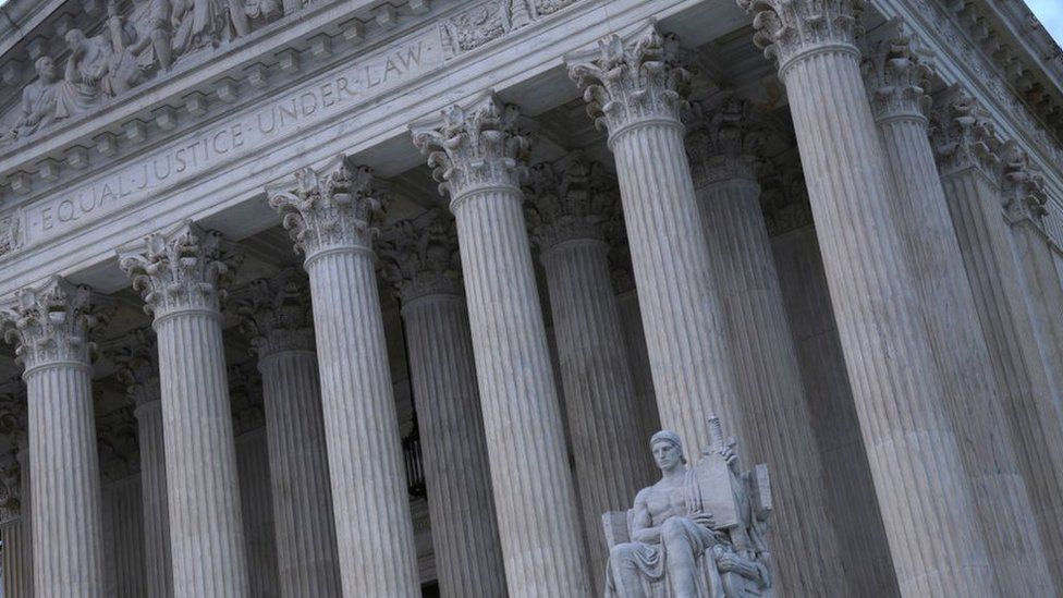 Photo of Supreme Court exterior in Washington DC