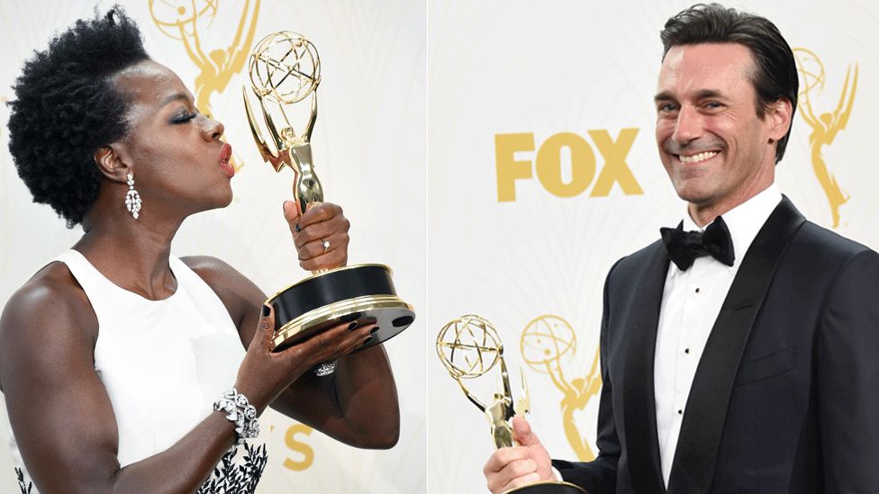 Viola Davis and Jon Hamm won Emmys in 2015