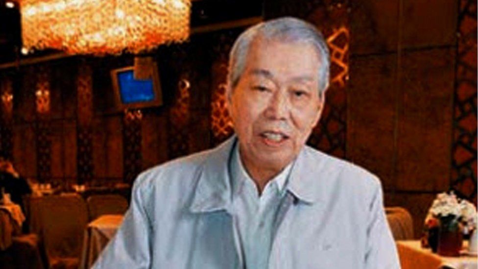 Chef Peng Chang-kuei pictured at his restaurant in Taiwan in 2008