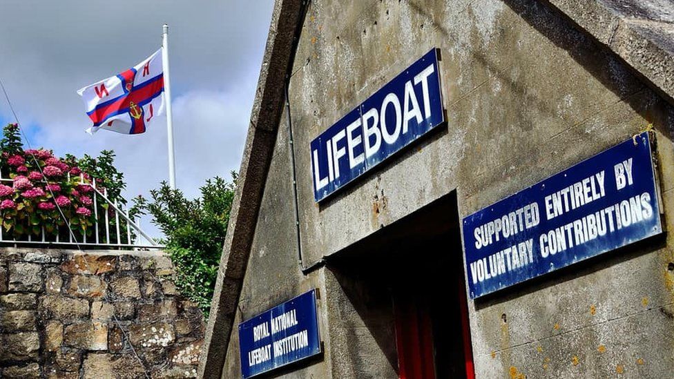 Old Penlee lifeboat station