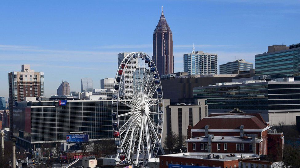 A view of Atlanta's skyline.