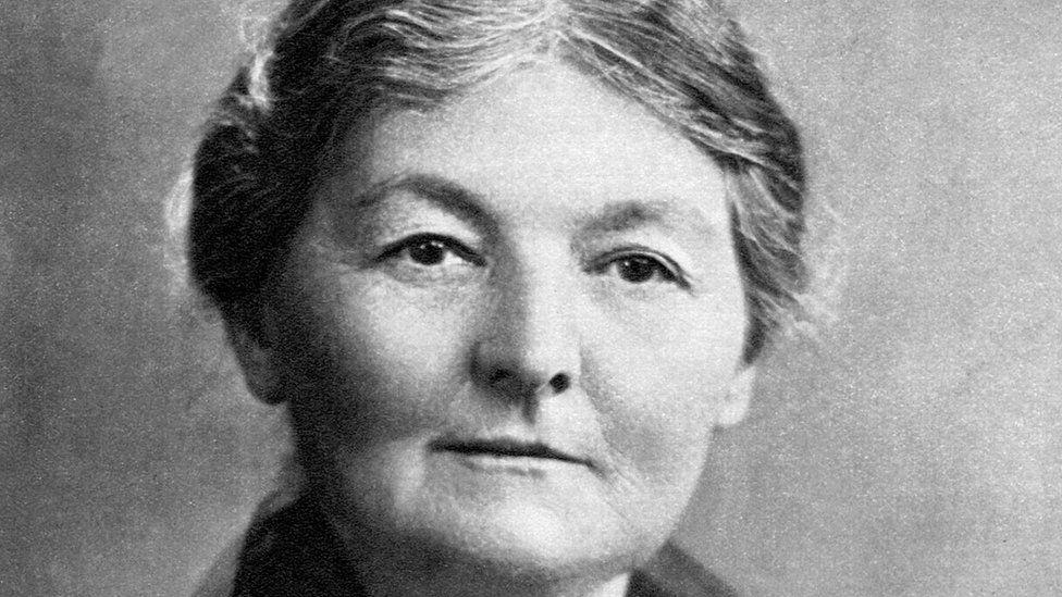 Black and white image of Margaret Bondfield later in life