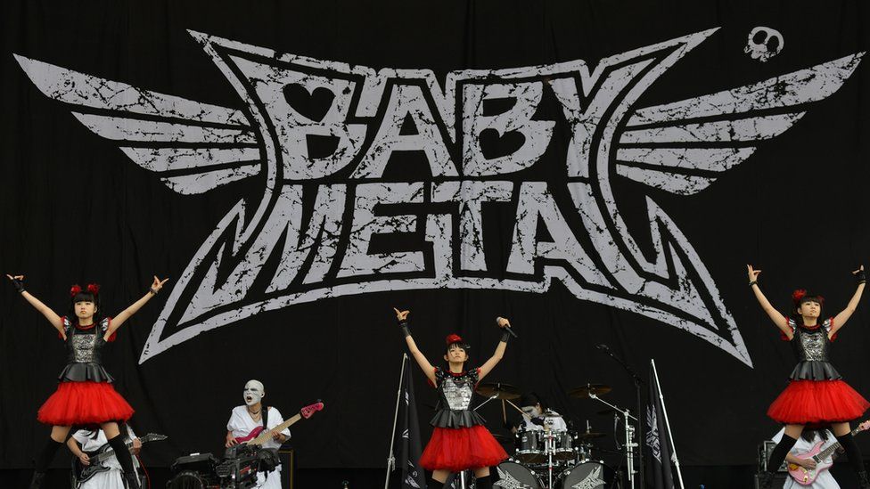 Babymetal on stage