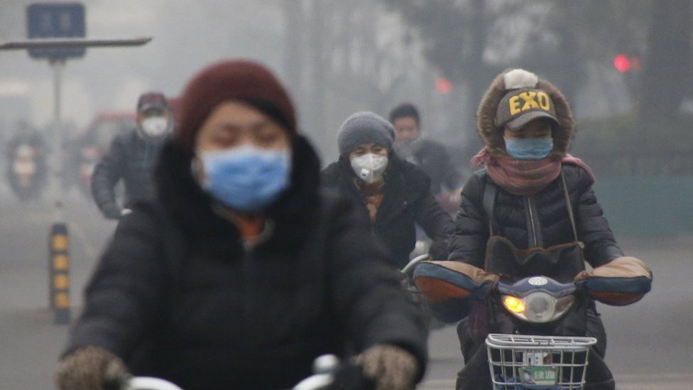 China Pollution First Ever Red Alert In Effect In Beijing Bbc News