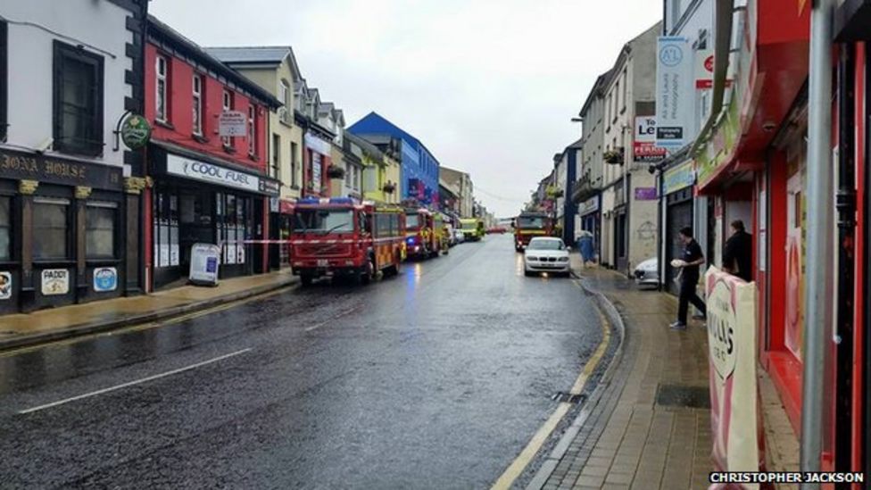 Londonderry gas release 12 taken to hospital as precaution BBC News