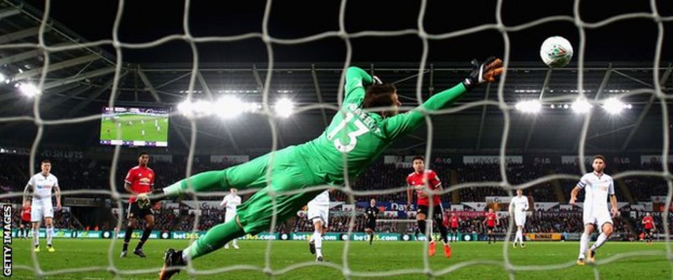 Swansea City 0-2 Manchester United - BBC Sport