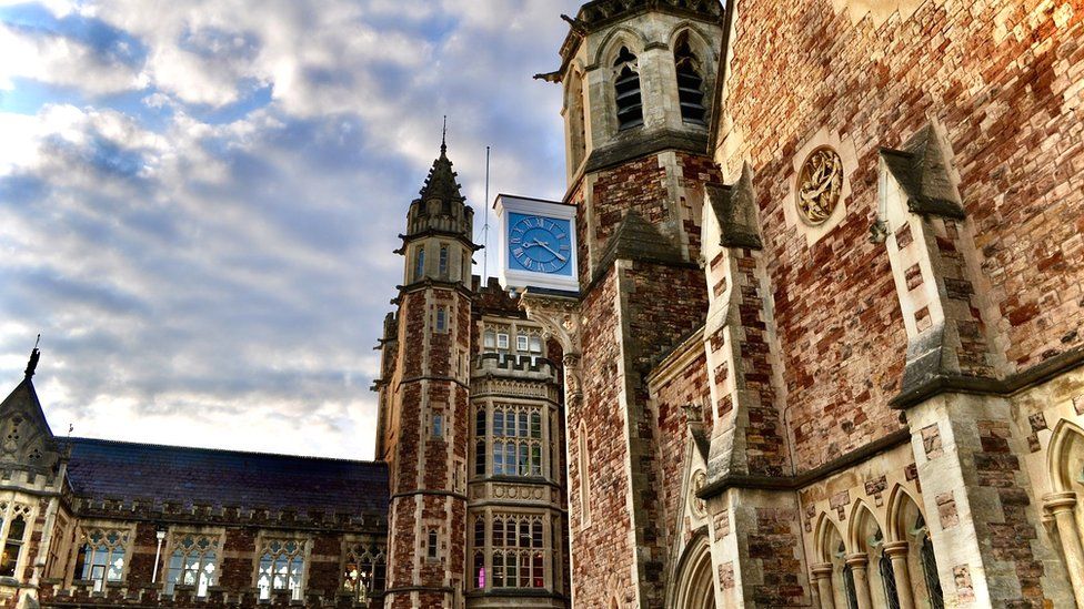 Exterior of Clifton College in Bristol