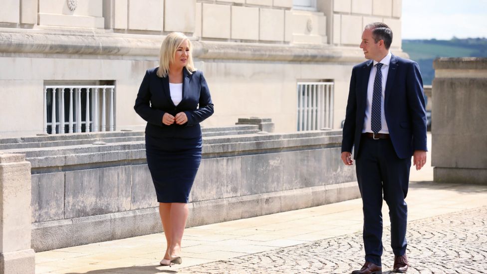 Michelle O'Neill and Paul Givan