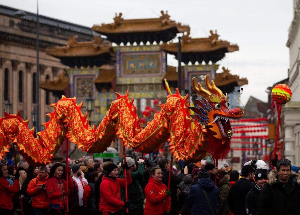 Lunar New Year: Liverpool and Manchester welcome Year of the Rabbit 