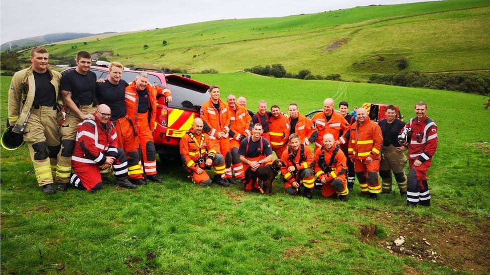 The Fire Service's All Wales Urban Search and Rescue Team (USAR)
