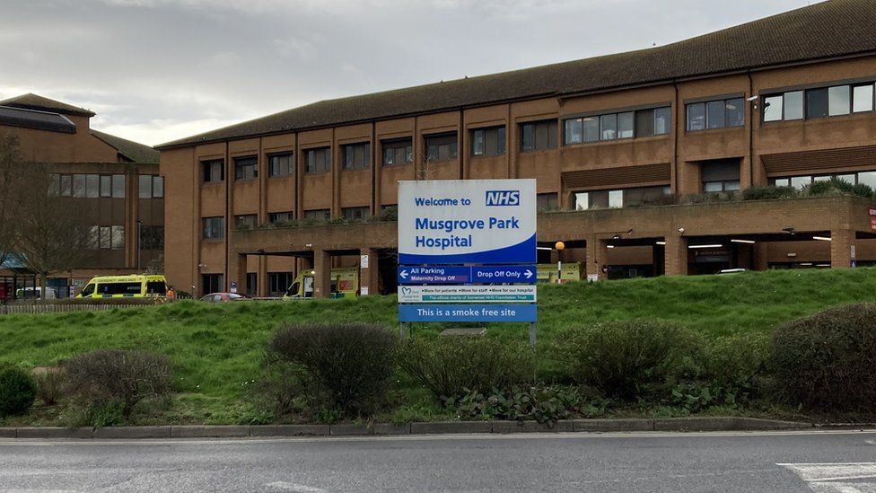 Musgrove Park Hospital seen from the outside