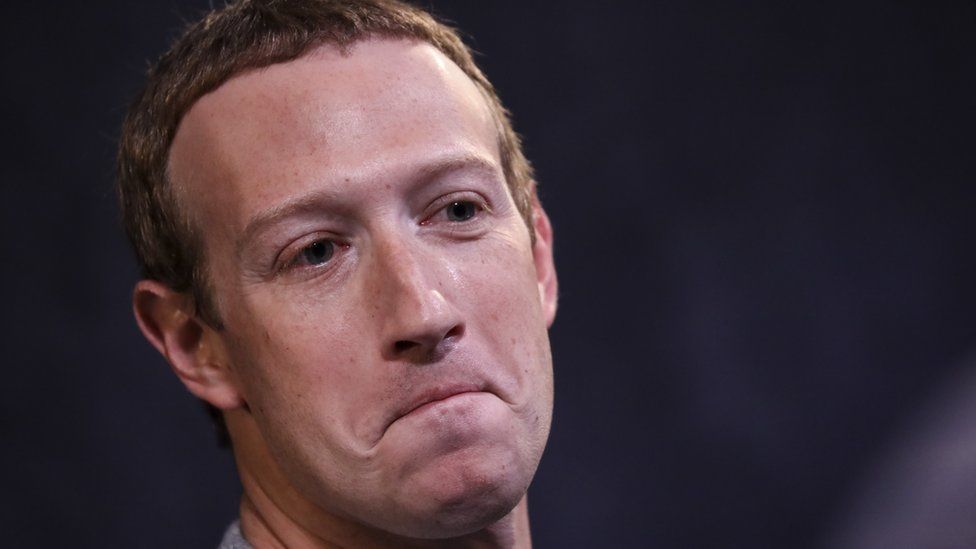 Генеральный директор Facebook Марк Цукерберг.