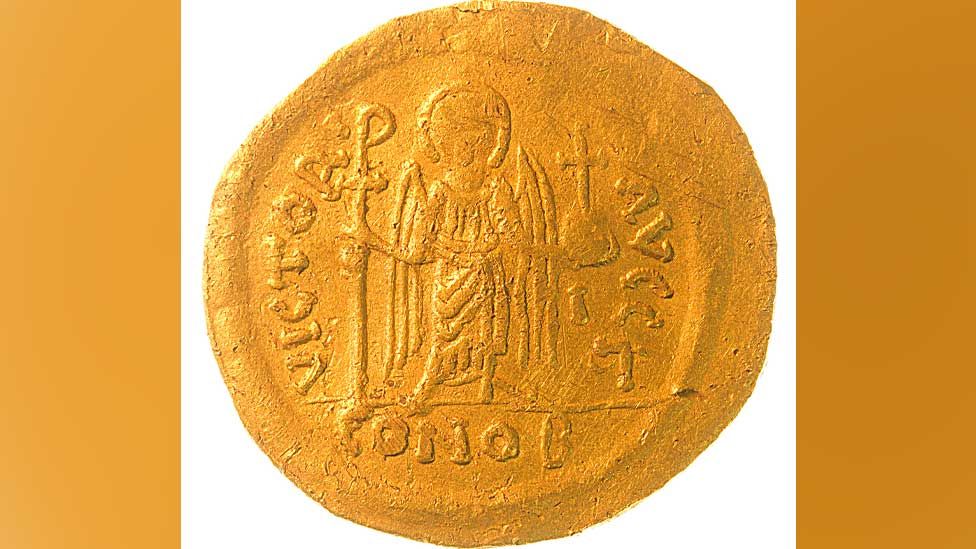 Anglo-Saxon coin c 610