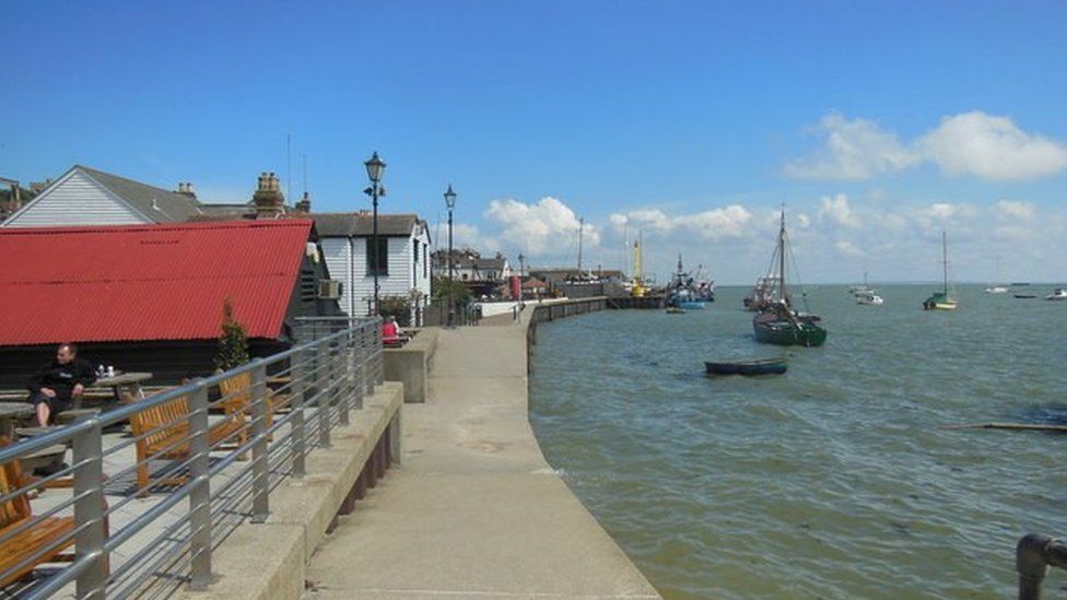 The waterfront at Old Leigh