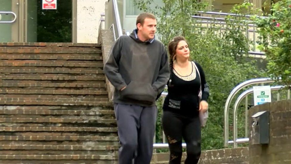 Katherine Cox and Danny Shepherd at Maidstone Crown Court