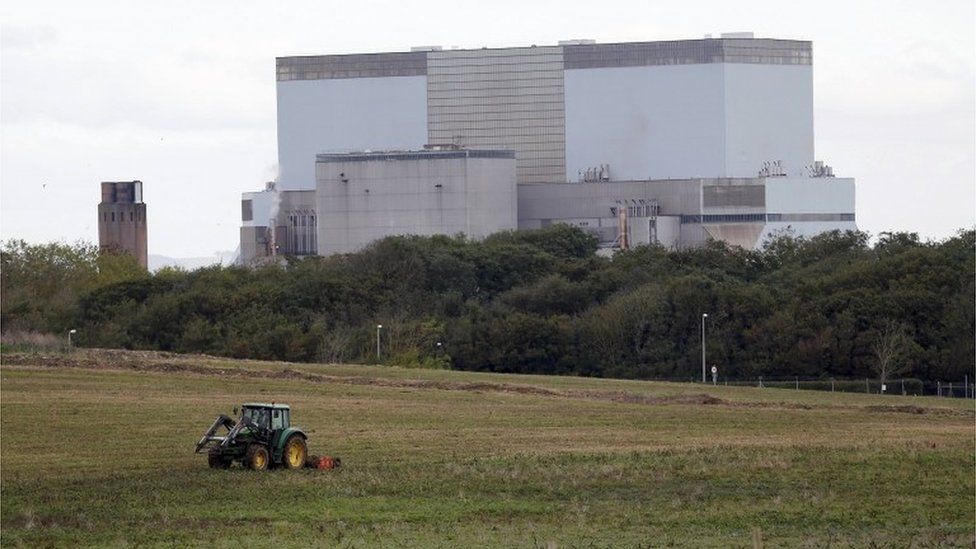Hinkley Point C location in Somerset