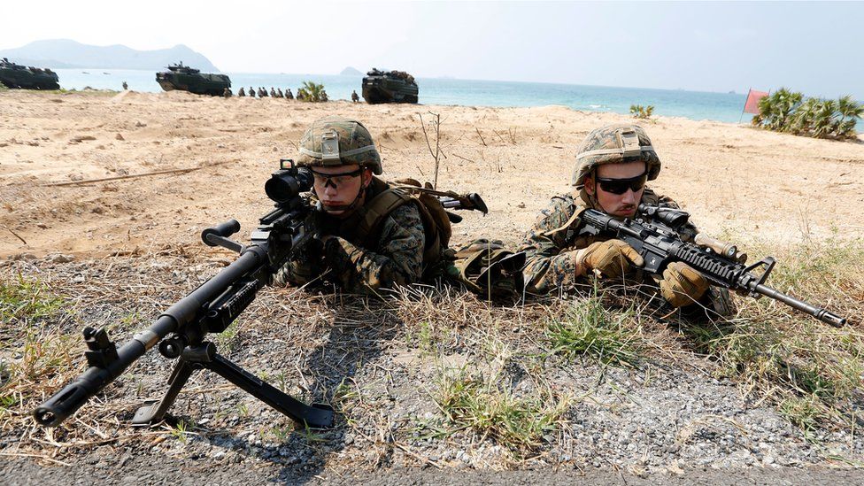 US soldiers in Thailand