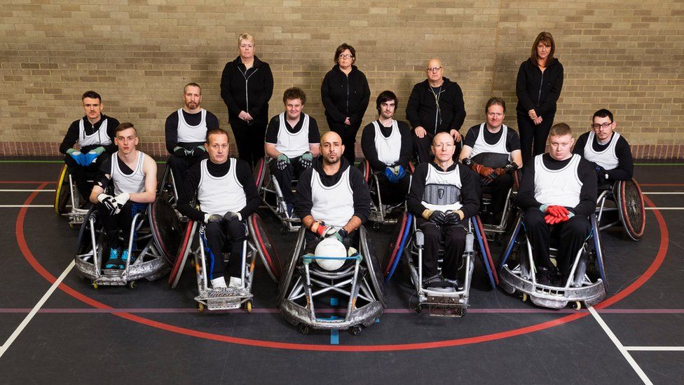 Ospreys wheelchair rugby team