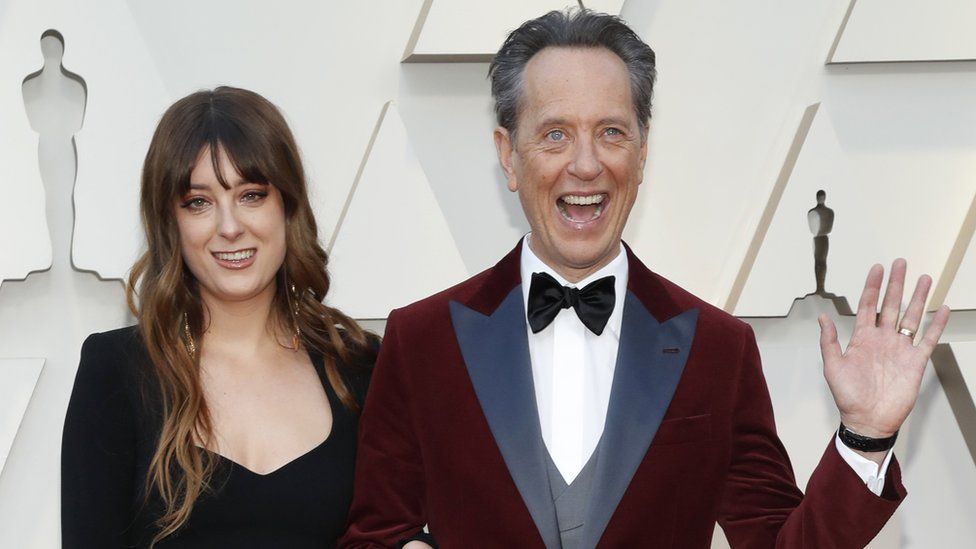 Richard E Grant took his daughter Olivia