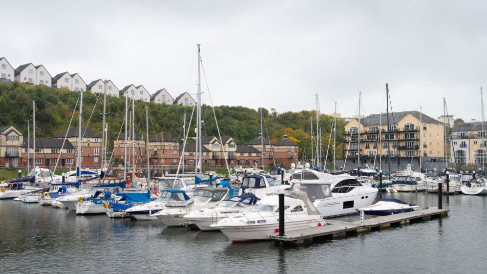 Tributes to rugby player pulled from Penarth Marina BBC News