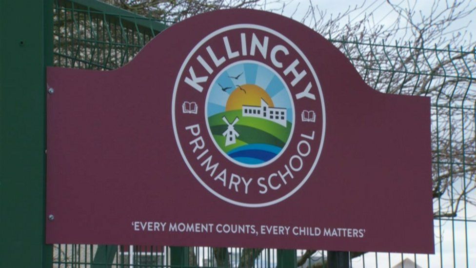Killinchy Primary School sign