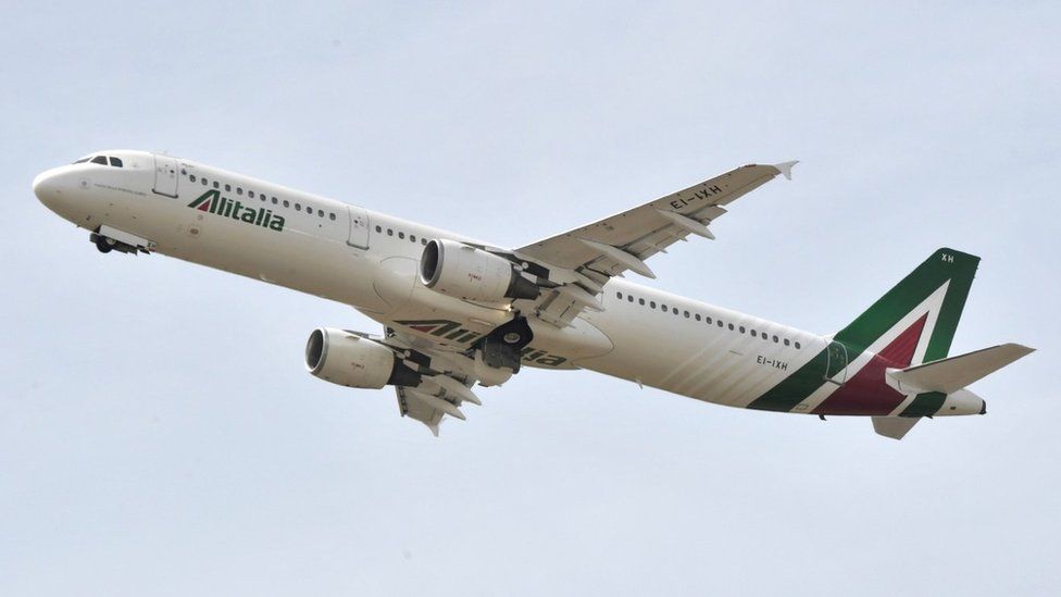 Alitalia plane