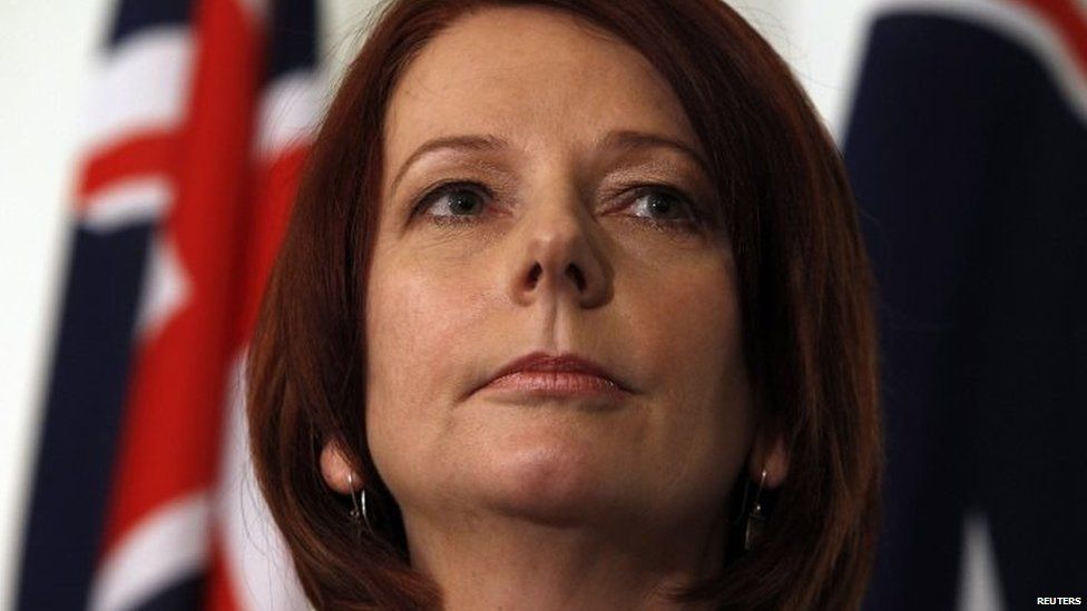 Former Australian PM Julia Gillard
