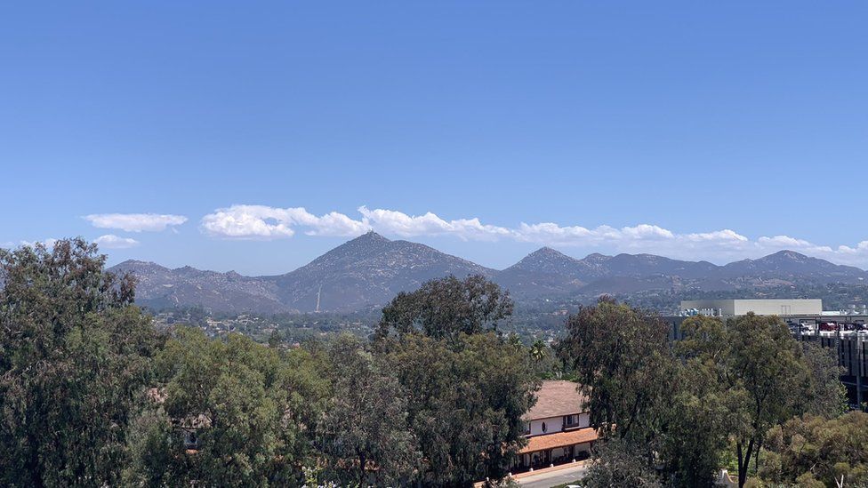 A view of southern Californian countryside