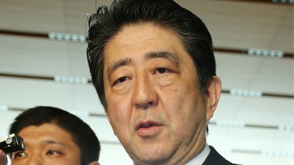 Shinzo Abe Japanese prime minister