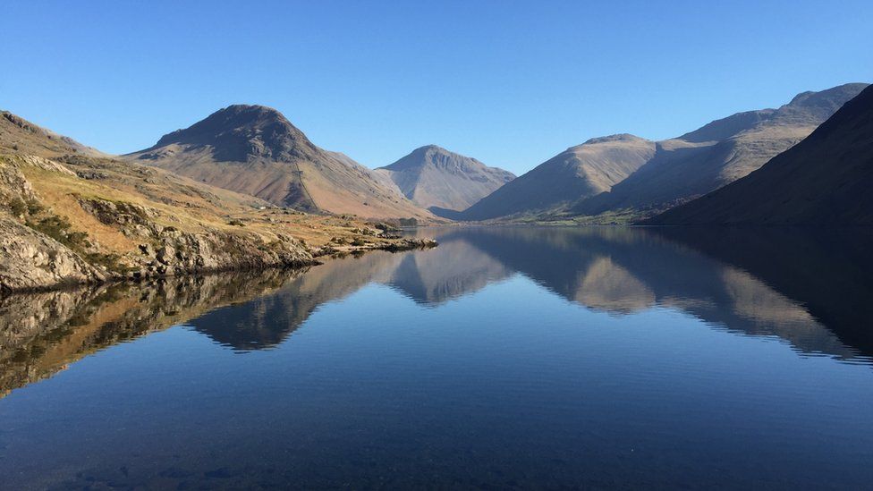 View of Wasdale Head across Wastwater