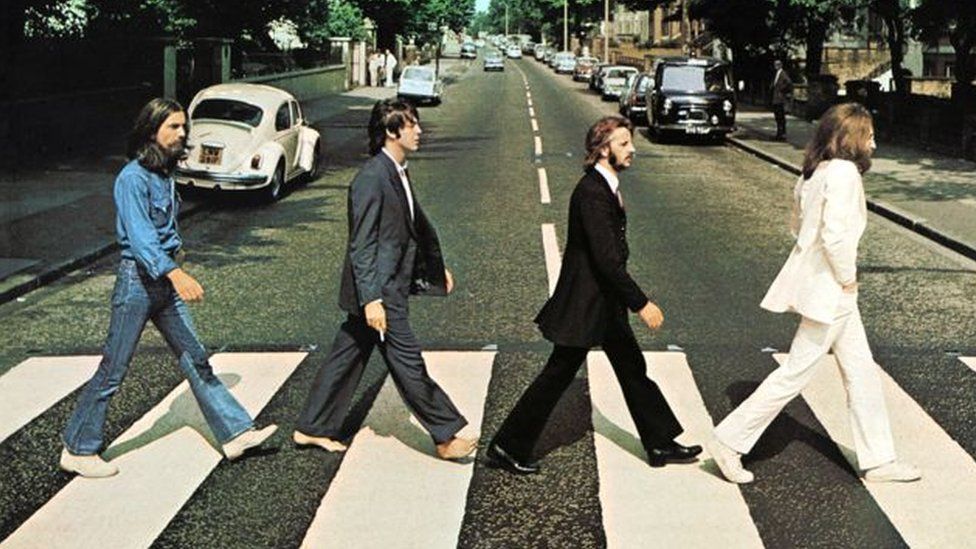 The Beatles' Abbey Road returns to number one 50 years on - BBC News