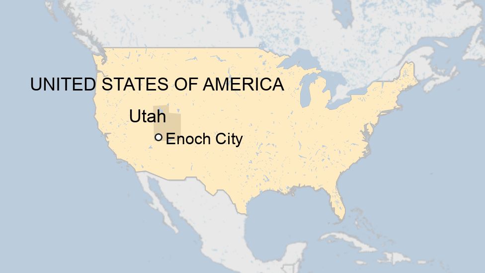 Map of Enoch City