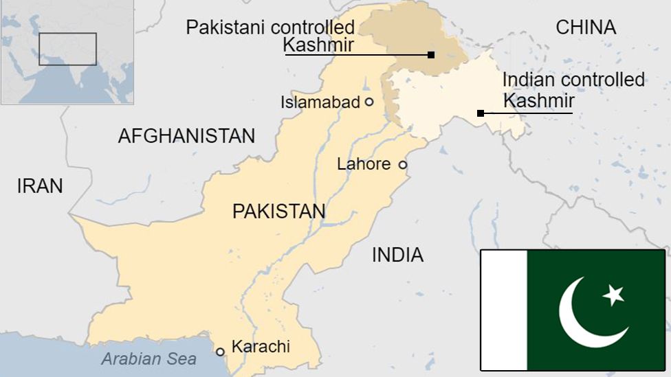 Map of Pakistan